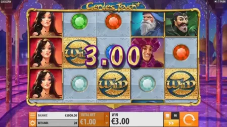 Genie’s Touch slot screenshot 2