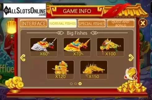 Low paytable screen 3