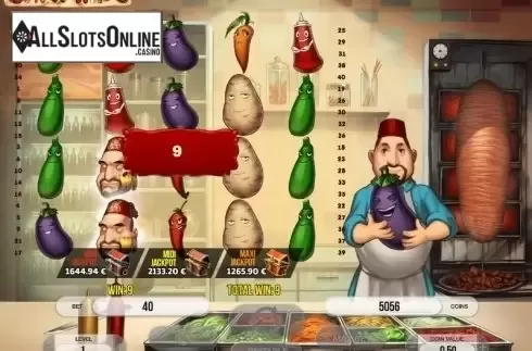 Wild Win screen. Grill King from Fugaso