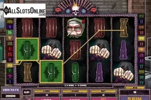 Screen7. Hells Grannies from Microgaming