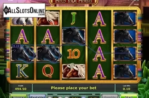 Win. Hold your horses from Greentube