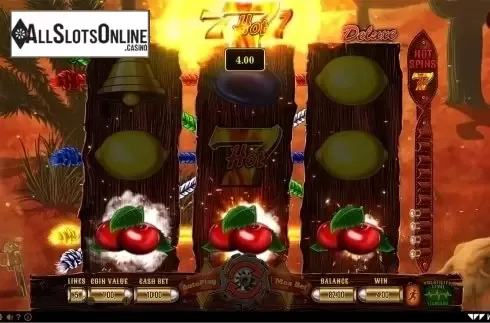 Win screen 2. Hot 777 Deluxe from Wazdan