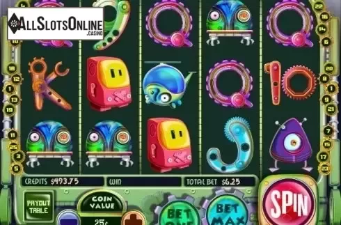 Reel screen. Jackbots from MultiSlot