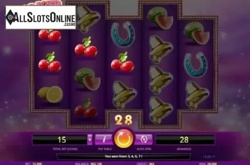Win Screen. Joker Stacks from iSoftBet