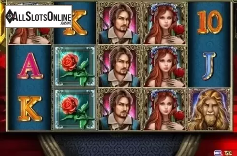 Game Workflow screen. Lion Heart from High 5 Games