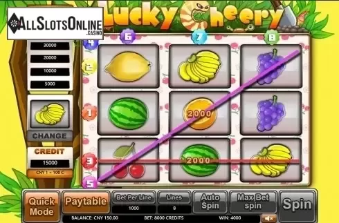 Game workflow 2. Lucky Cheery from Aiwin Games