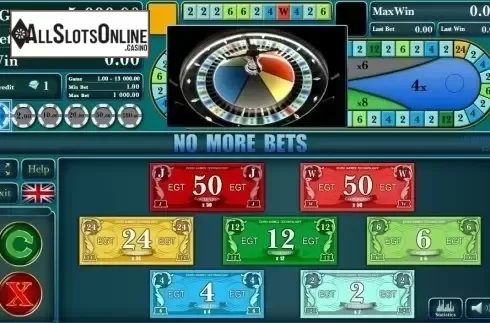 Game Screen. Lucky Circle from EGT
