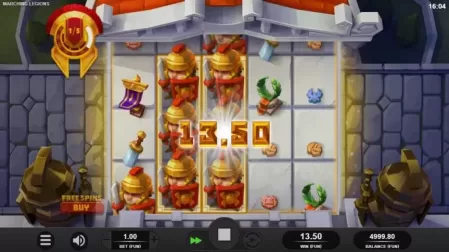 Marching Legions slot screenshot 4