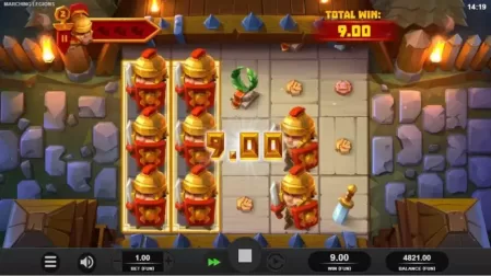 Marching Legions slot screenshot 3
