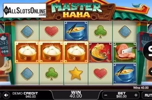 Game workflow . Master HAHA from PlayStar