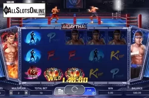 Win Screen 1. Muaythai from Dream Tech