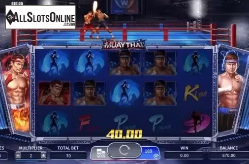 Win Screen 3. Muaythai from Dream Tech