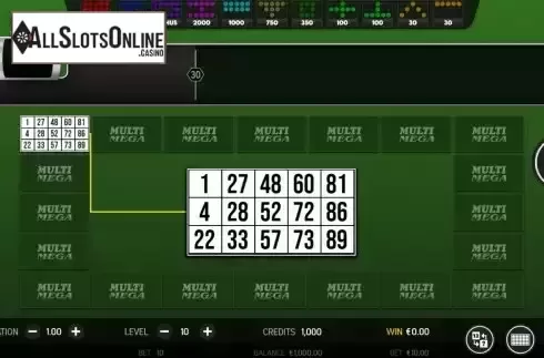 Game screen
