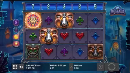 Nightfall slot screenshot 5