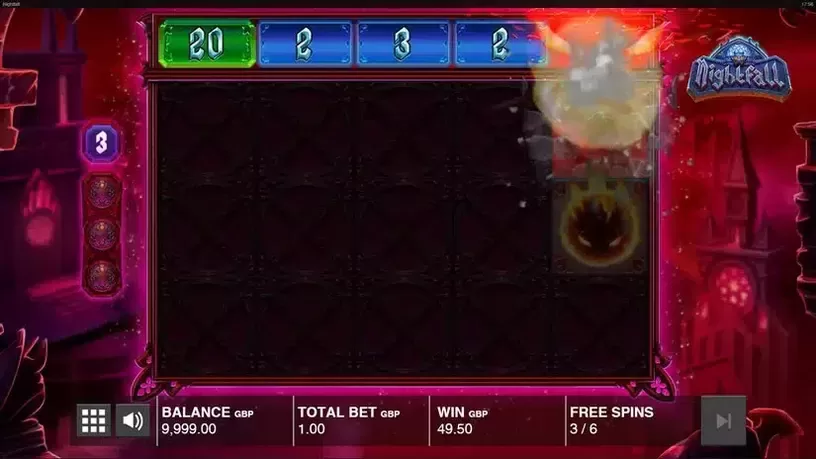 Nightfall slot screenshot 9