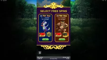 Oni Hunter Plus slot screenshot 4