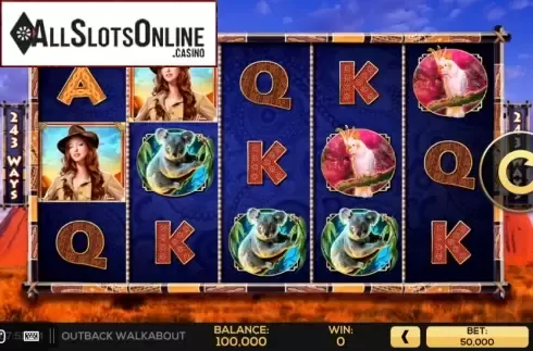 Play Screen 1. Outback Walkabout from High 5 Games