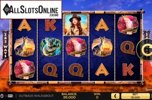 Play Screen 2. Outback Walkabout from High 5 Games