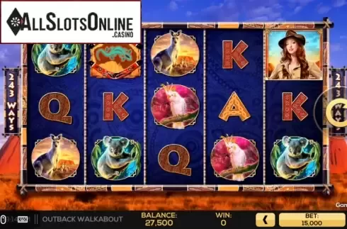 Play Screen 3. Outback Walkabout from High 5 Games