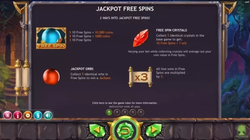 Ozwin’s Jackpots slot screenshot 3