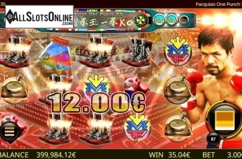 Win Screen 3. Pacquiao One Punch KO from Ganapati