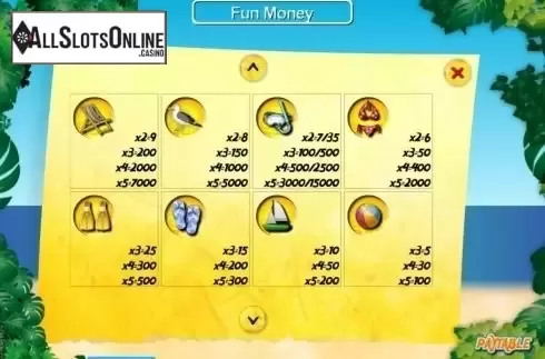 Screen2. Paradise Beach from SkillOnNet