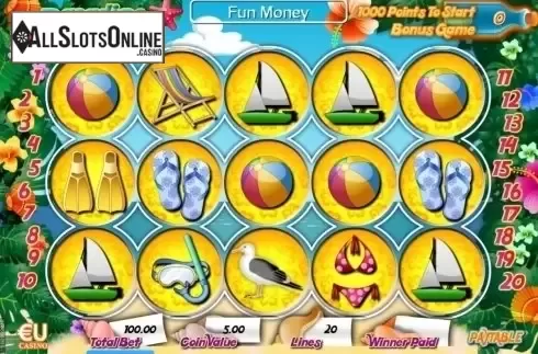 Screen4. Paradise Beach from SkillOnNet