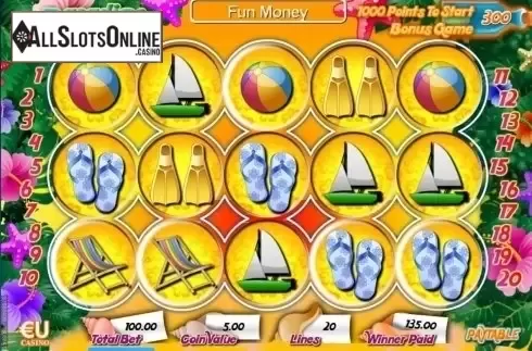 Screen6. Paradise Beach from SkillOnNet