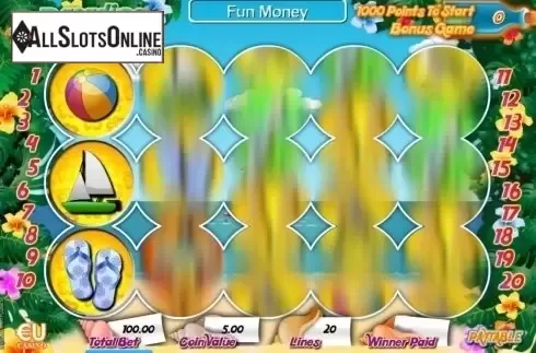 Screen5. Paradise Beach from SkillOnNet