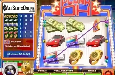 Win Screen 2. Plunk-Oh from Rival Gaming