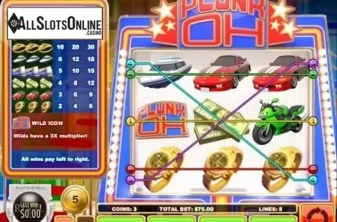 Paylines. Plunk-Oh from Rival Gaming
