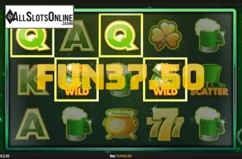 Win Screen. Pots of Luck from 1X2gaming