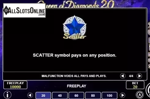 Scatter Symbol Screen