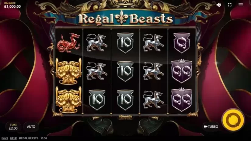 Regal Beasts slot screenshot 1