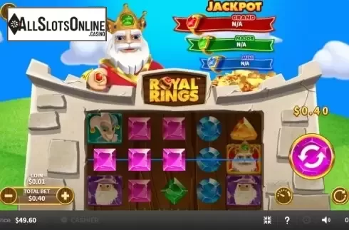 Win Screen 1. Royal Rings from Skywind Group