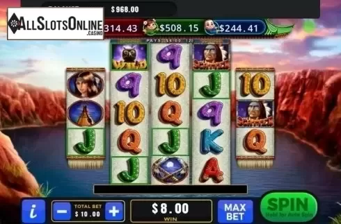 Win Screen. Sacred Owl from GMW