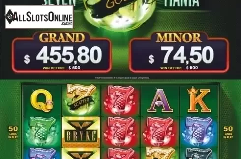 Free Spins. Seven Gold Mania from ZITRO