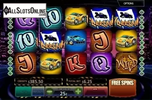 Scatter screen. Slot Wheels from MultiSlot