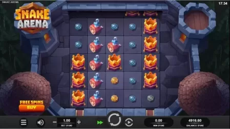 Snake Arena slot screenshot 1