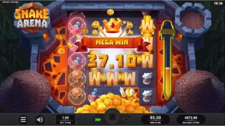 Snake Arena slot screenshot 5