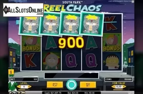 Screen3. South Park: Reel Chaos from NetEnt