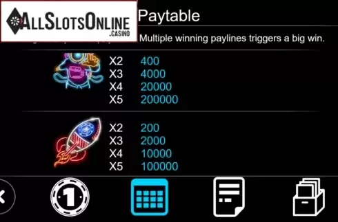Symbols 3. Space Galaxy from Triple Profits Games