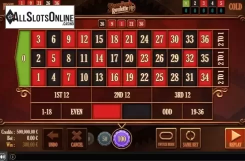 Reel screen. Steampunk Roulette VIP from GAMING1