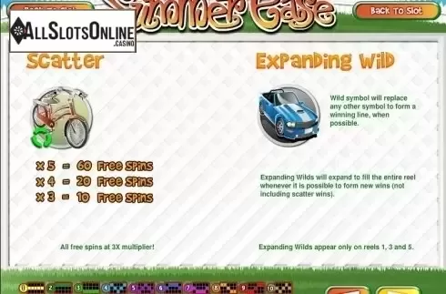Screen4. Summer Ease from Rival Gaming