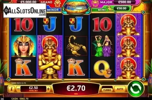 Win Screen 1. Sun of Ra from Ruby Play
