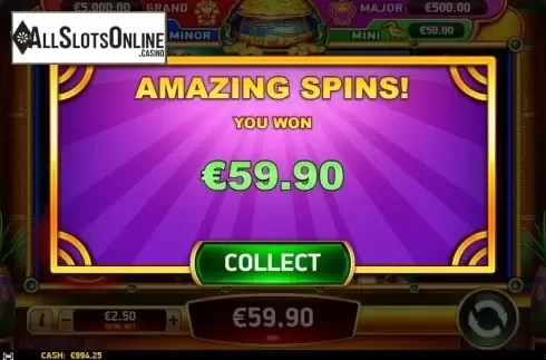 Total Win. Sun of Ra from Ruby Play