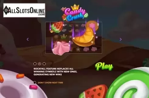 Start Game screen 2