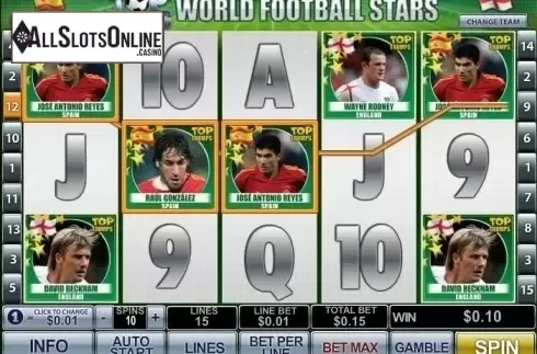 Win Screen 2. Top Trumps - World Football Stars 2014 from Playtech