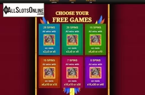 Free Games screen 2