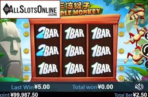 Win screen 1. Triple Monkey (Virtual Tech) from Virtual Tech